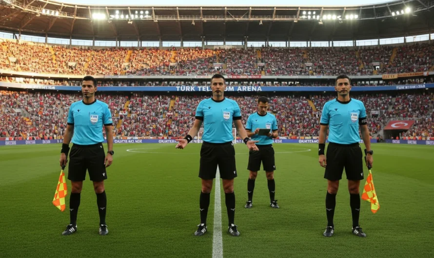 TFF Açıkladı: Trendyol 1. Lig 29. Hafta Maçlarını Yönetecek Hakemler